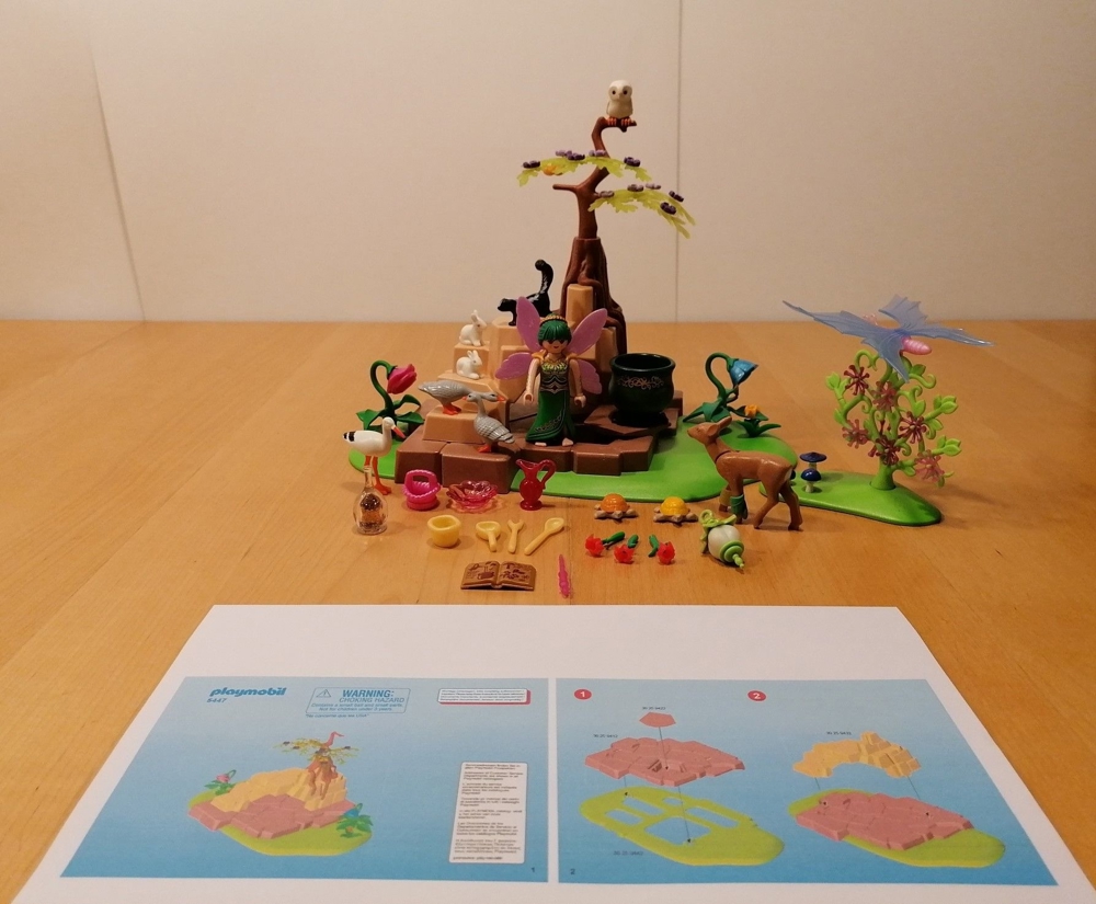 PLAYMOBIL Zaubertrankfee Elexia im Tierwäldchen 5447