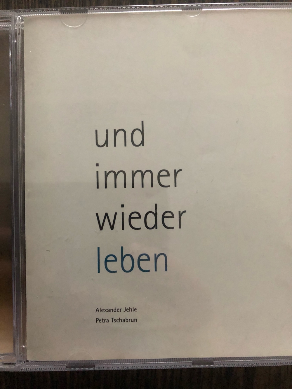 CD Und immer wieder leben