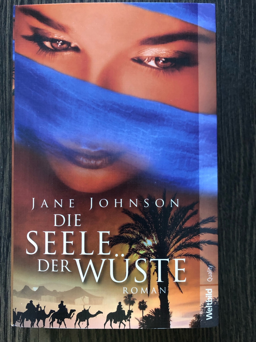 Roman Die Seele der Wüste, Jane Johnson