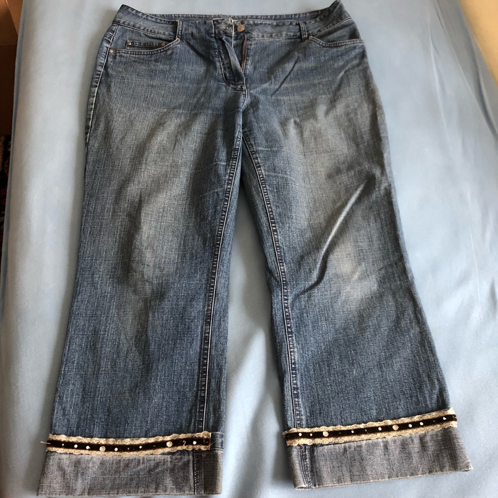 Yoors 7/8-Jeans, Damen Gr. 44