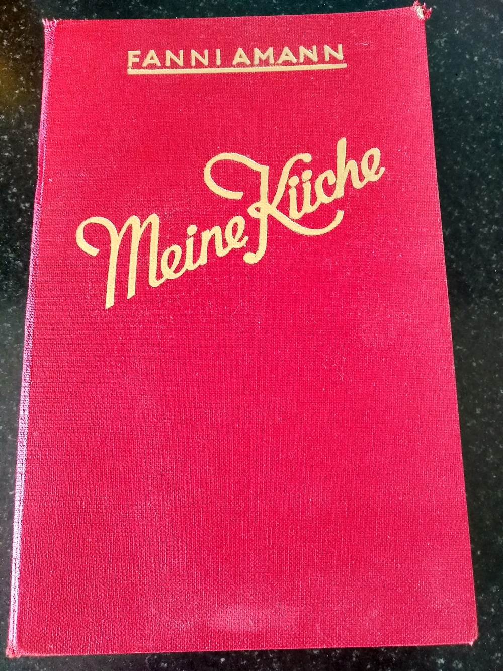 Meine Küche Fanni Amann Kochbuch 1949