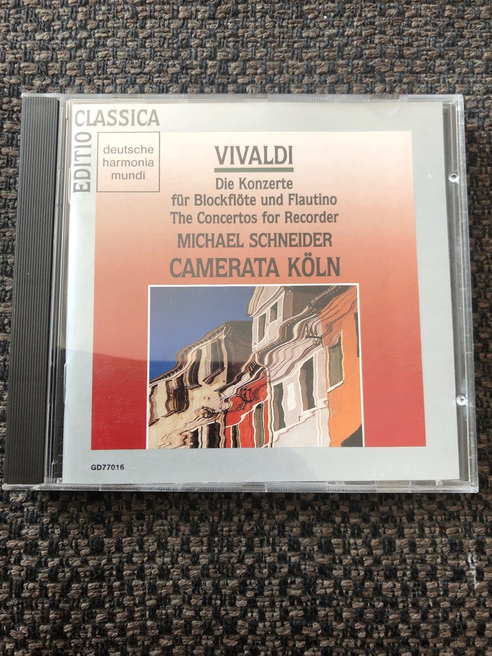 CD Vivaldi: Konzerte für Blockflöte und Flautino