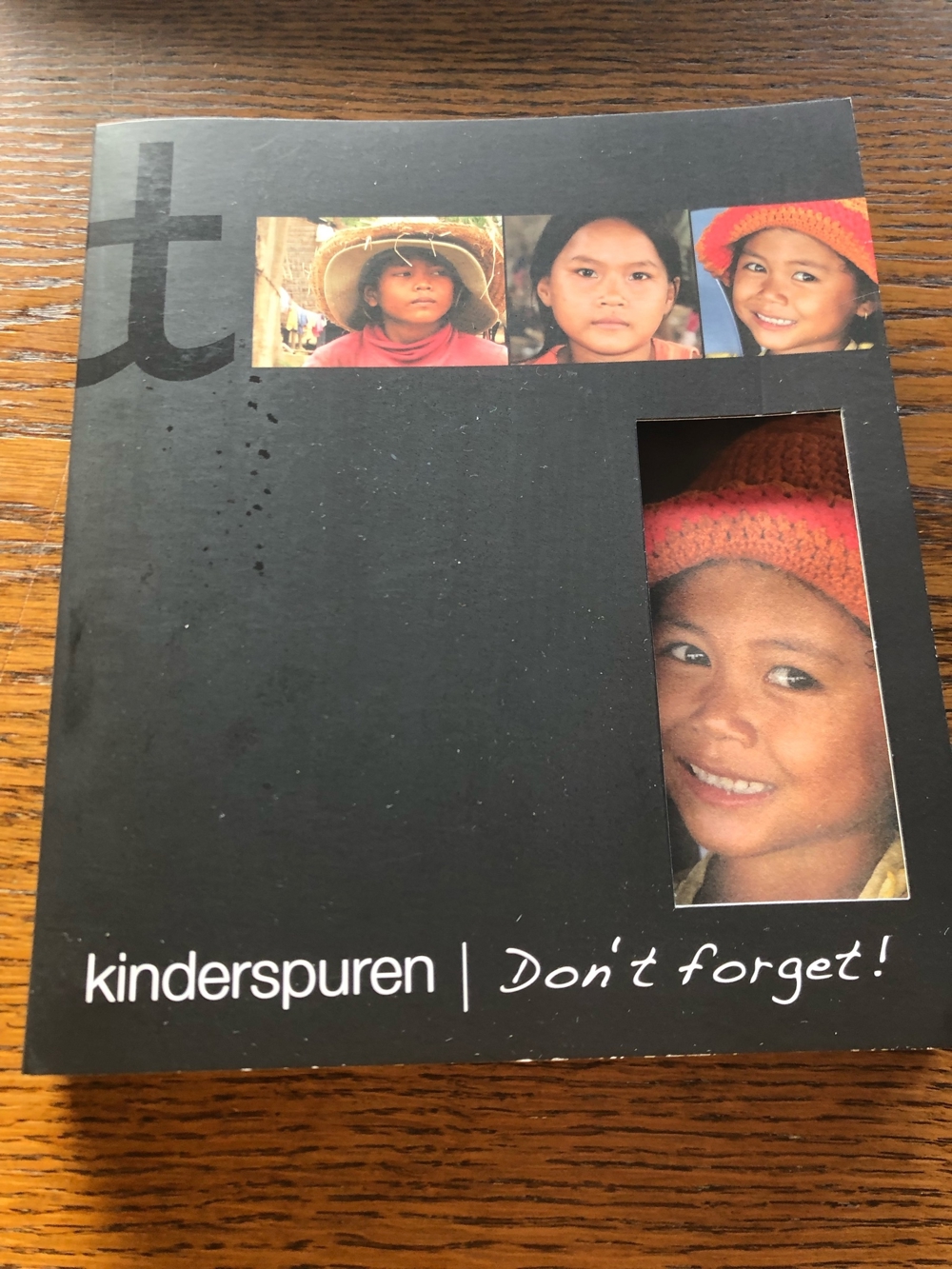 Notizbuch Kinderspuren mit Sprüchen