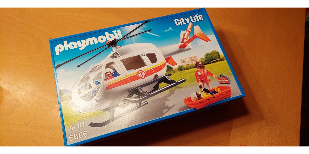 Playmobil Rettungshelikopter 6686