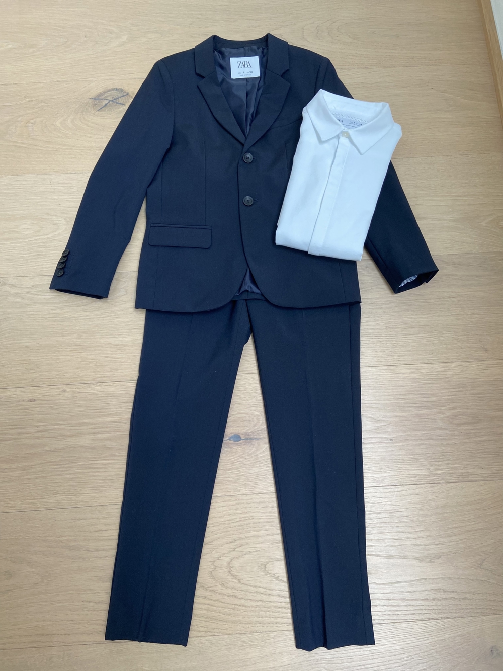 Erstkommunion Anzug & Hemd, ZARA Größe 128