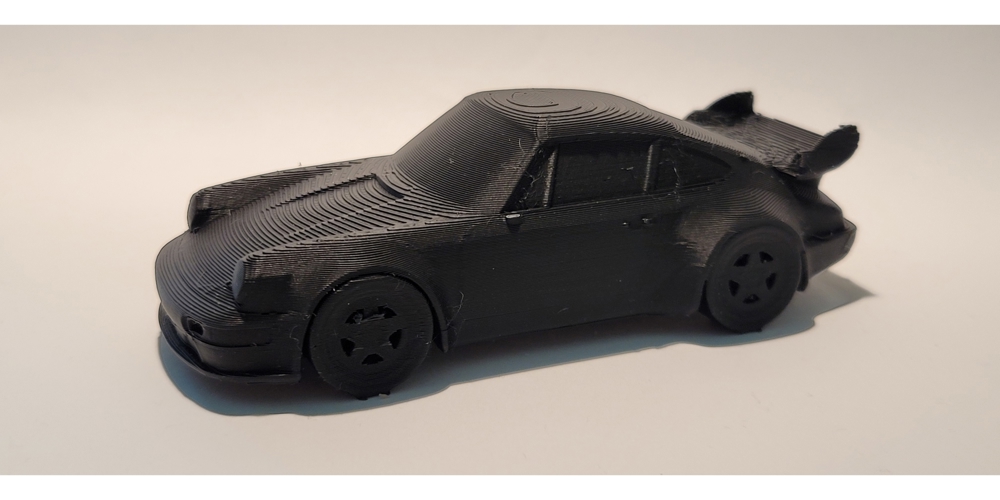 3D Gedruckter Porsche Turbo