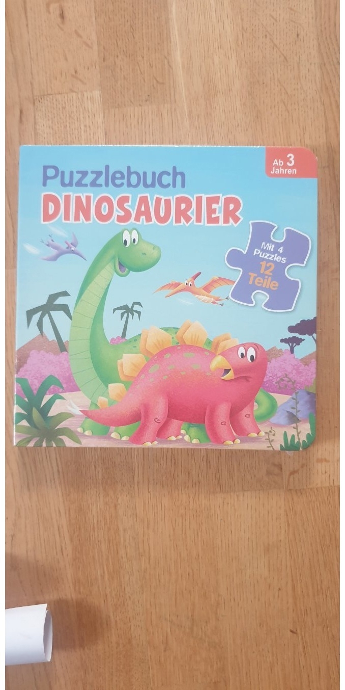 Puzzlebuch Dinosaurier 