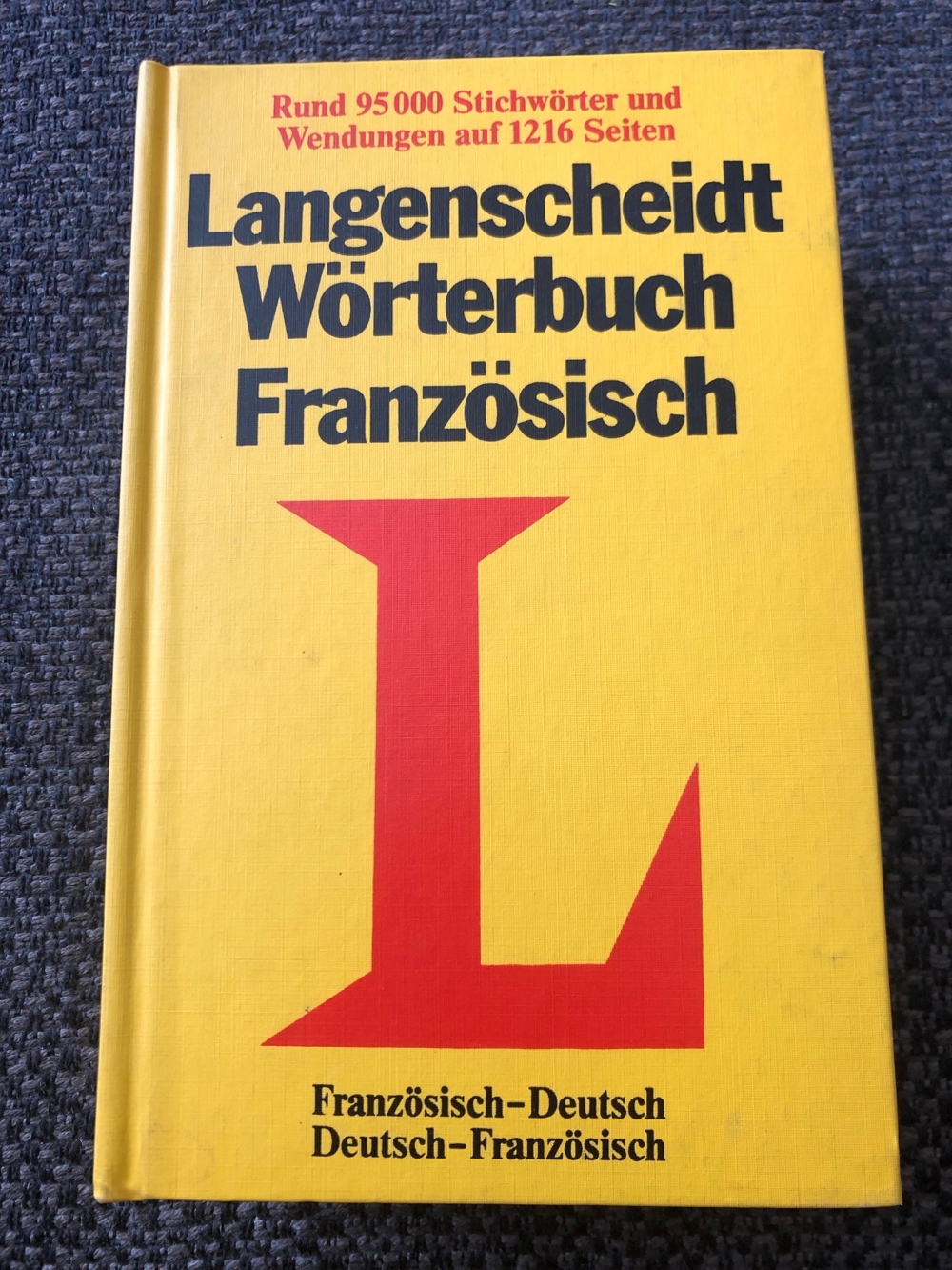 Langenscheidt Wörterbuch Französisch