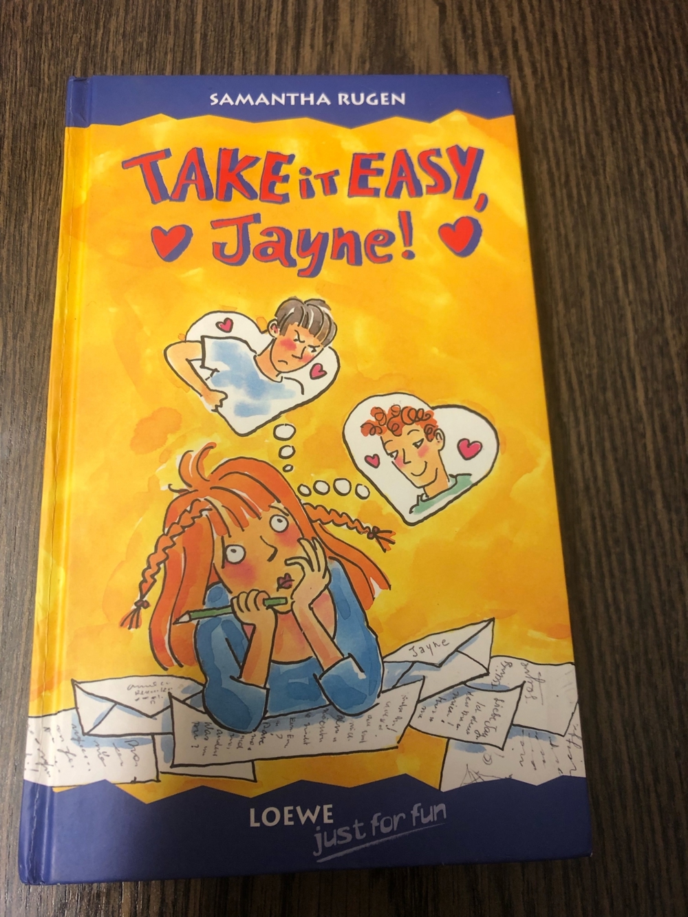 Take it easy, Jayne!, Samantha Rugen