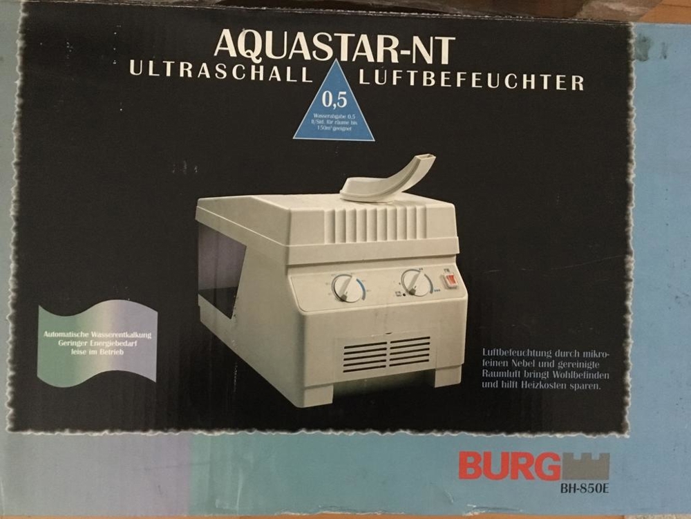 BURG Aquastar-NT Luftbefeuchter