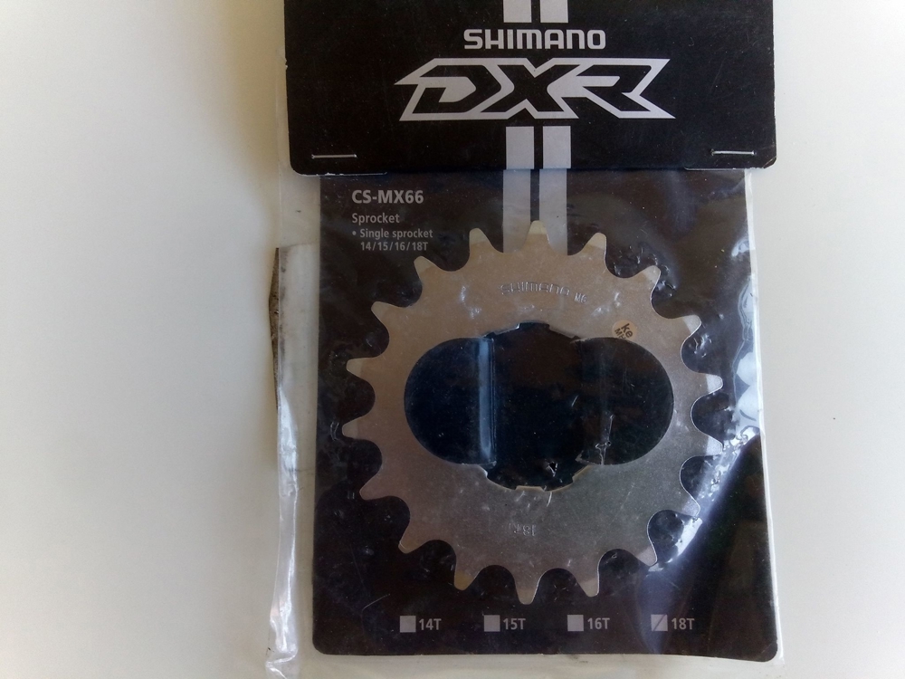 Shimano DXR Kassetten-Ritzel 18 Zähne