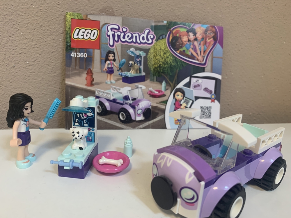 Lego friends Emmas mobile Tierarztpraxis
