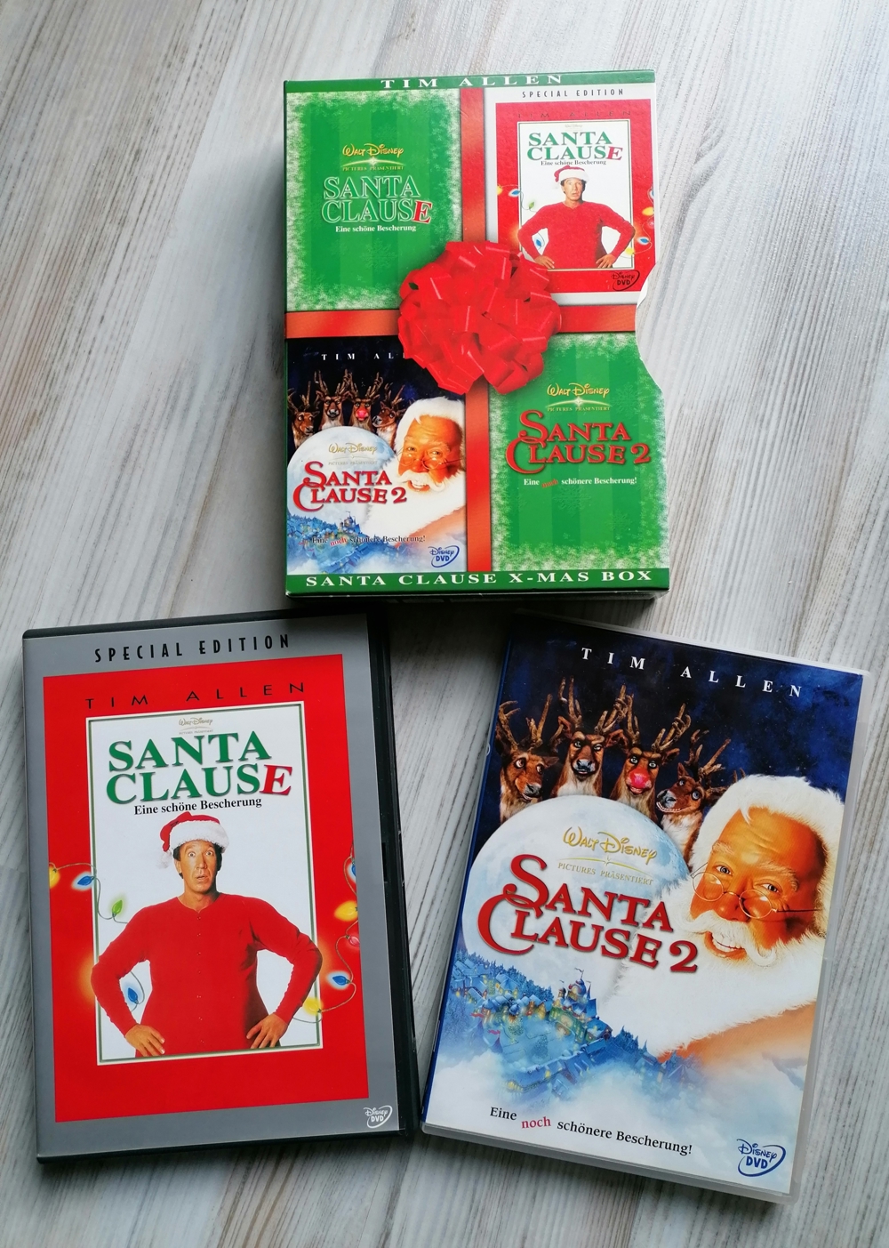 DVD `s Weihnachten Santa Claus 3 Stk.