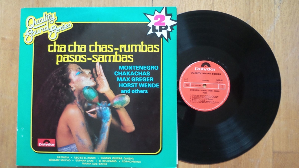 Cha Cha Chas- Rumbas; Pasos- Sambas; LP: