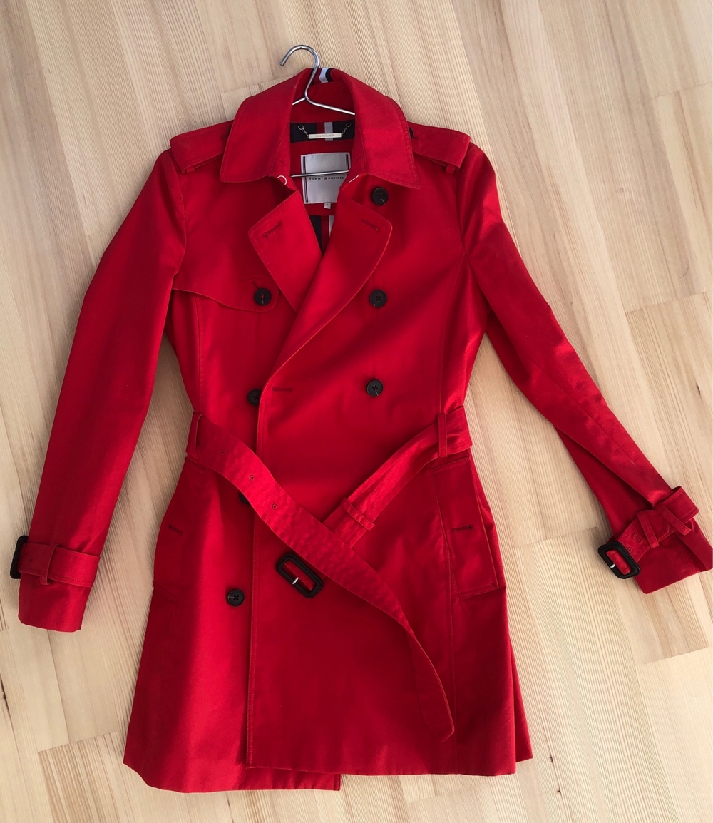 Tommy Hilfiger Trenchcoat , Rot