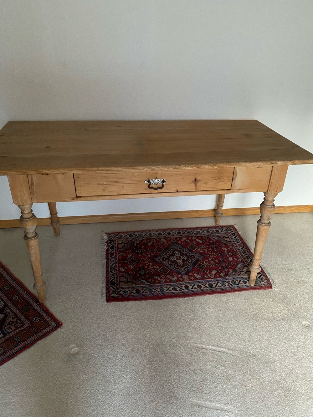 RARITÄT Antiker Bauern- Tisch mit Schublade