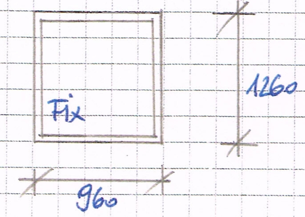 Holz - ALU - Fixverglasung - Fenster,