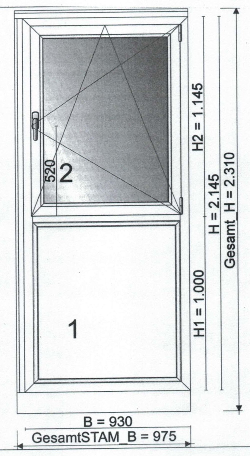 Kunststoff - Fenster,