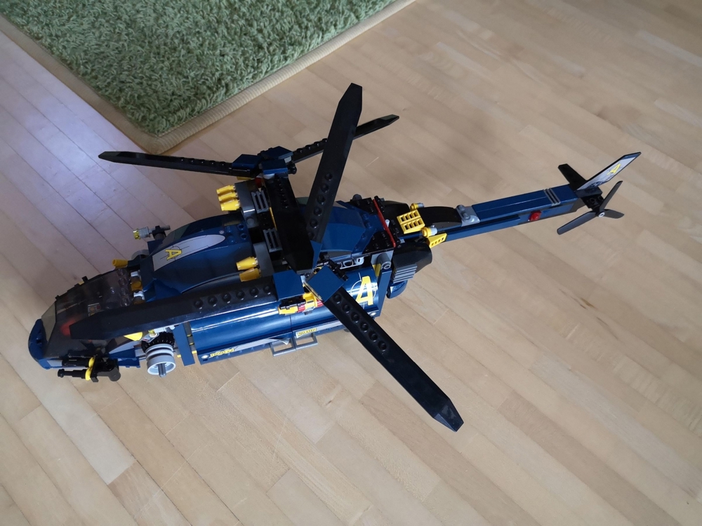 Hubschrauber Lego Agents 8971