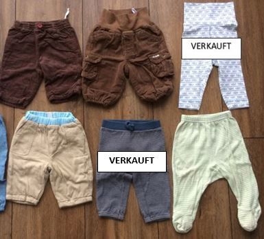 Babykleidung für Jungen in Gr. 62