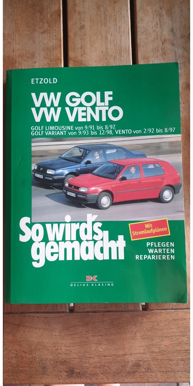 Buch VW Golf, VW Vento