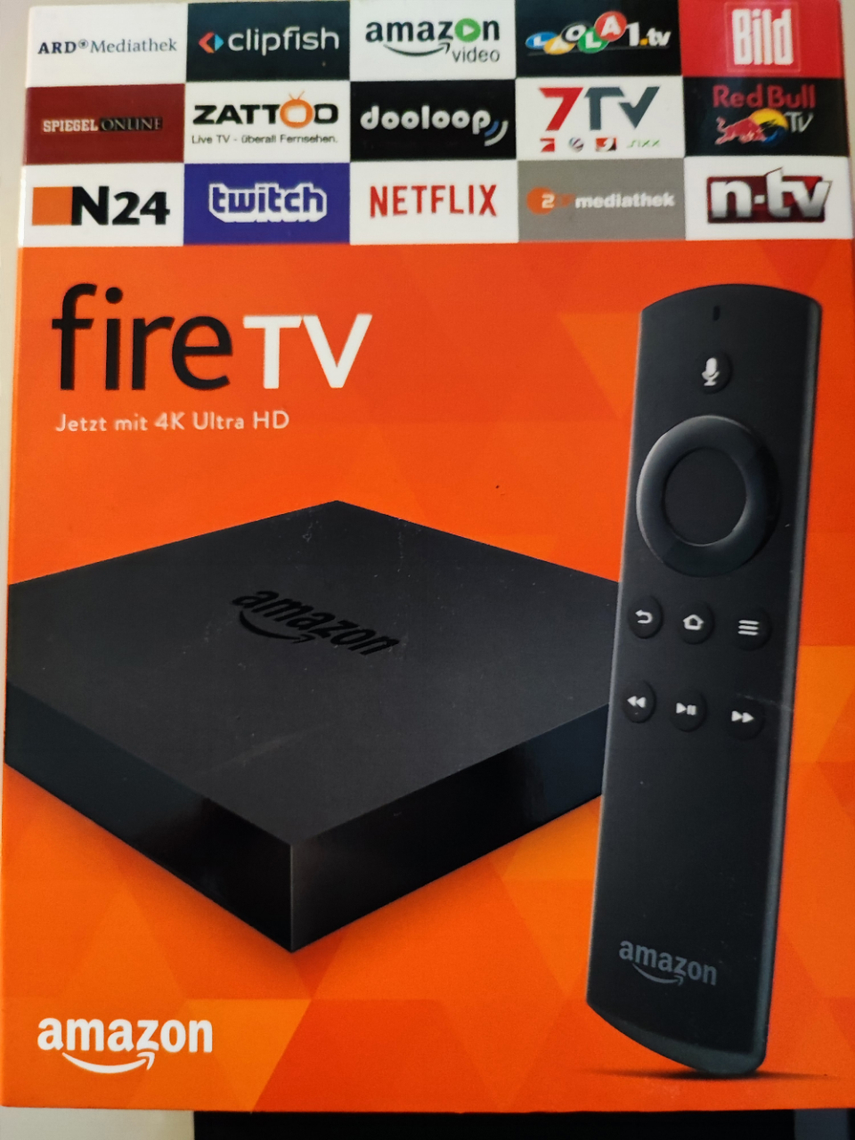 Fire TV 4K Ultra HD Box