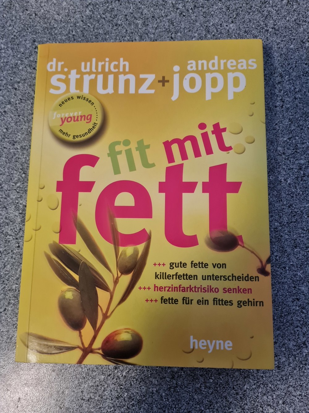 Buch "Fit mit Fett"