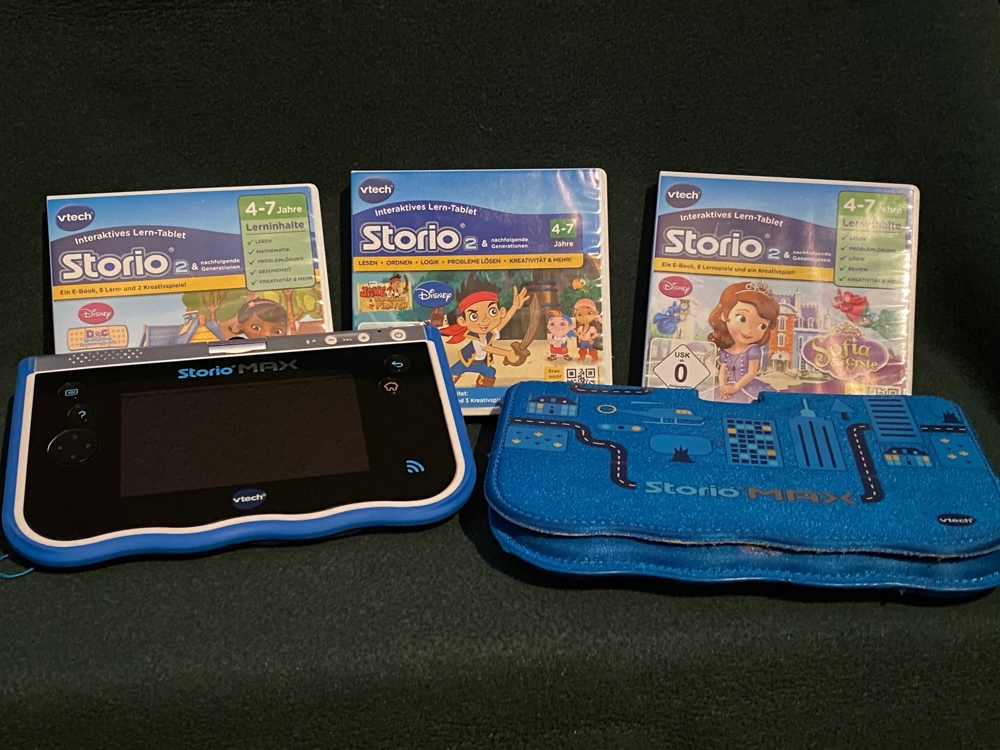  Lerntablet Storio Max 2.0 für Kinder 5 Zoll blau