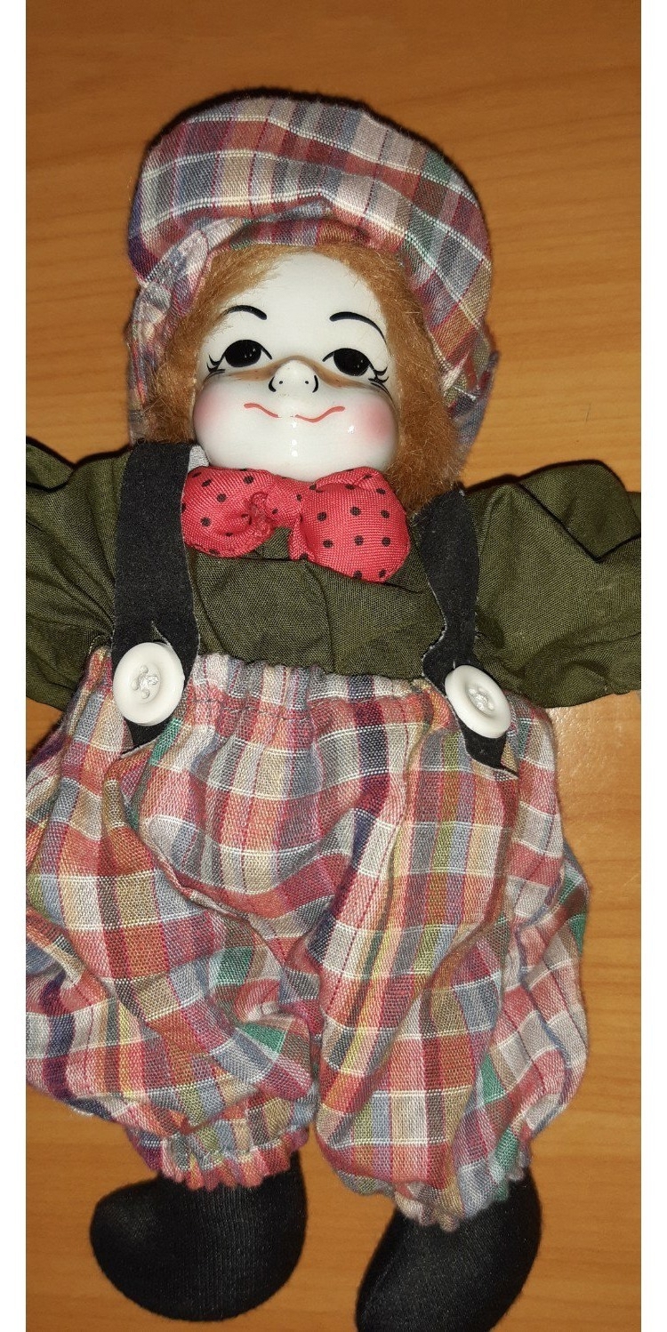 schöne Clownpuppe