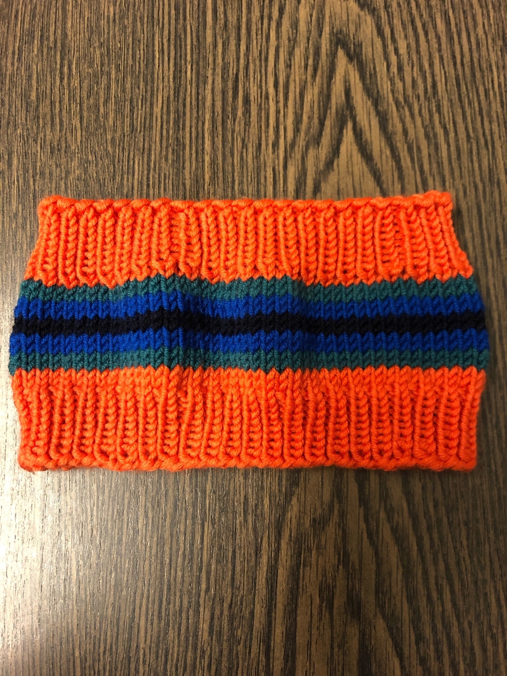 Stirnband selbst gestrickt, Unikat