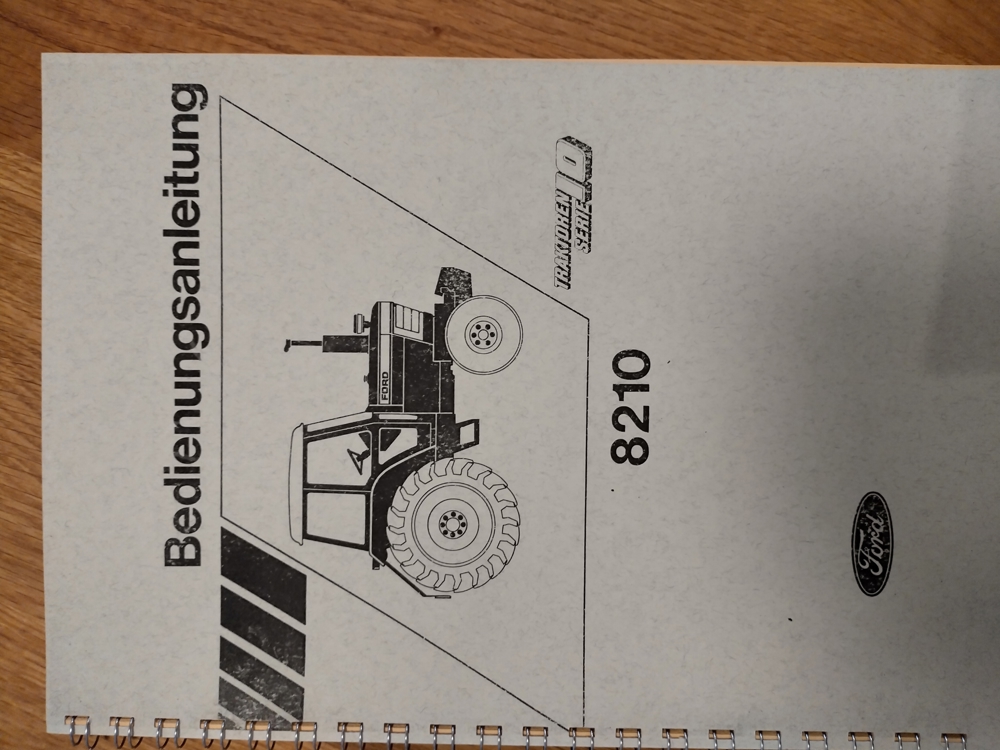 Ford Traktor 10 Serie Werkstatt Handbuch und Bedienungsanleitung
