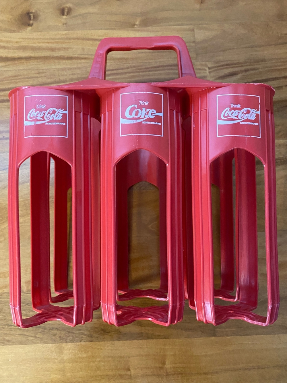 Coca-Cola Flaschenträger aus den 80ern