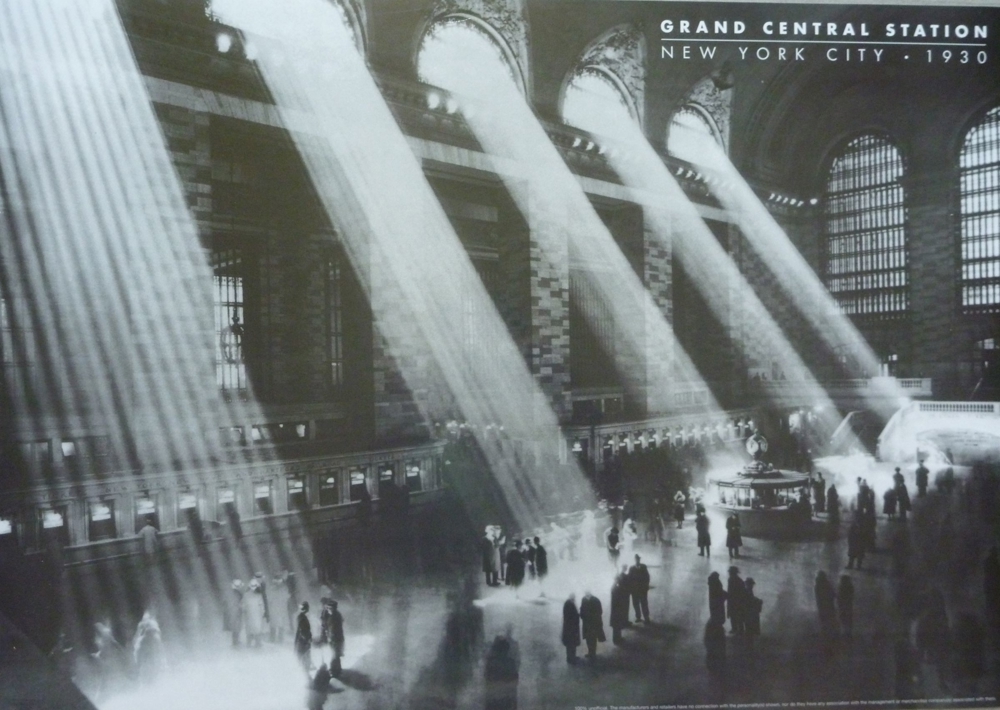 Poster foliert 61x43cm Grand Central Station New York