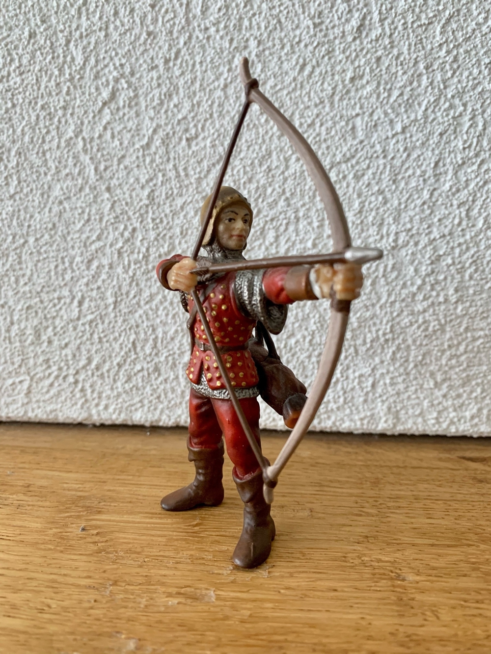 Spielfigur "Ritter" mit Pfeil & Bogen