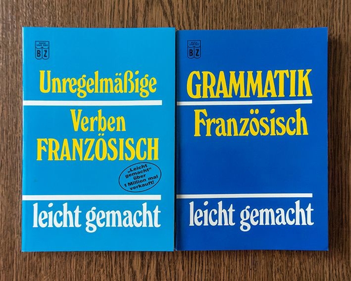 Grammatik Französisch leicht gemacht und diverse Bücher