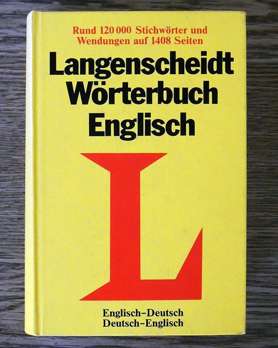 Langenscheidts Englisch   Deutsch Wörterbuch