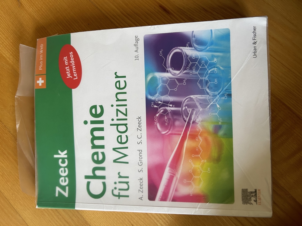 Zeeck Lehrbuch für Chemie zu verkaufen