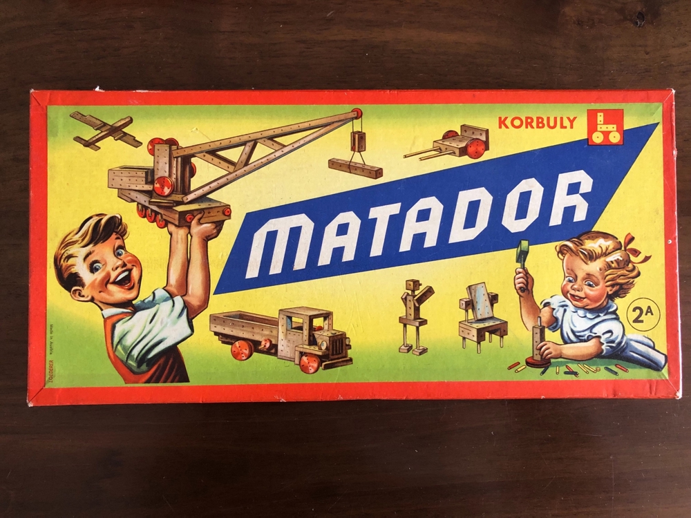 Matador-Baukästen, 3 Stück
