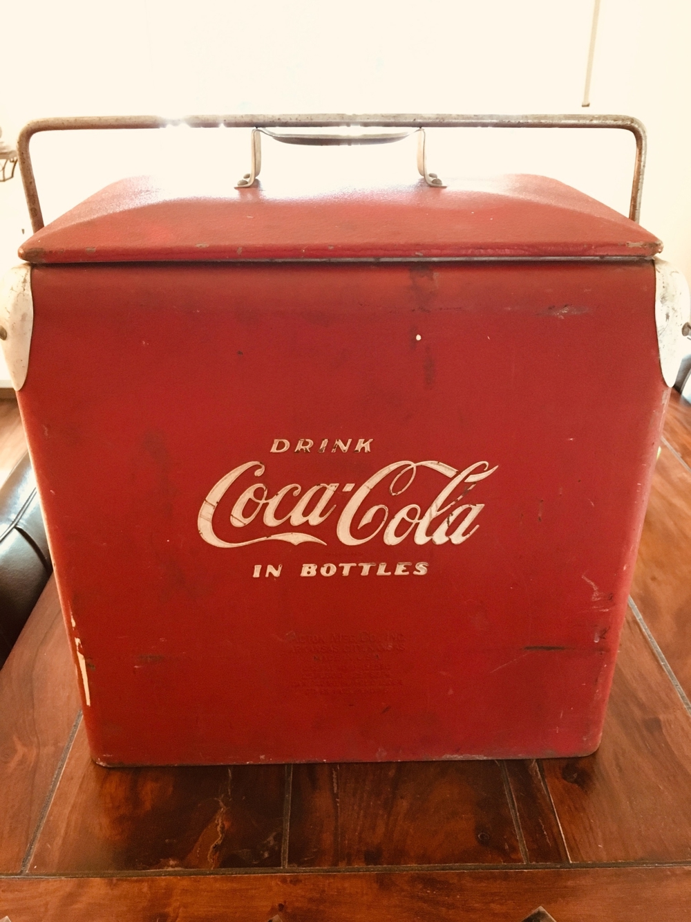 Vintage USA Coca Cola Box Kühler Cooler 50s America