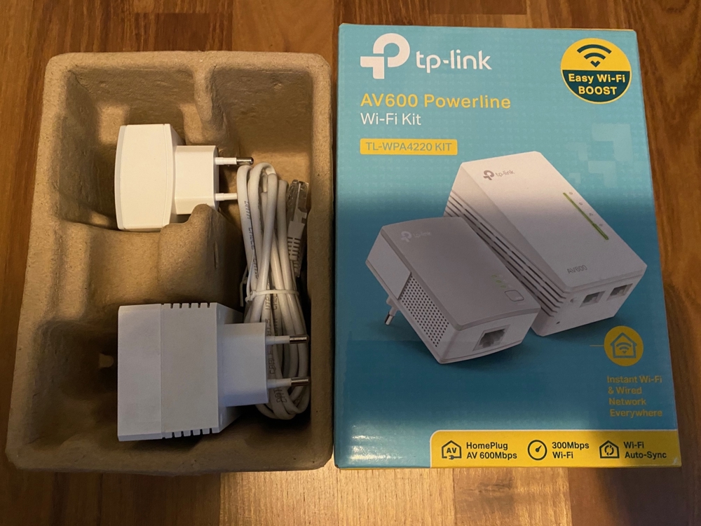 TP-Link WLAN Powerline Adapter Set