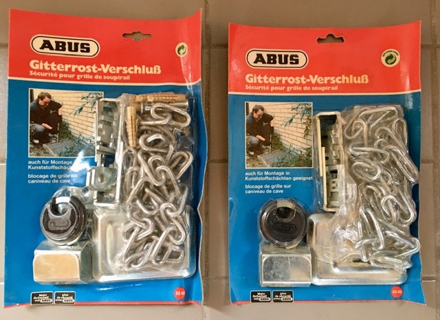 ABUS Gitterrostsicherung (Verschluss) GS 40