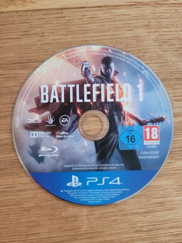 Battlefield 1 für PS4