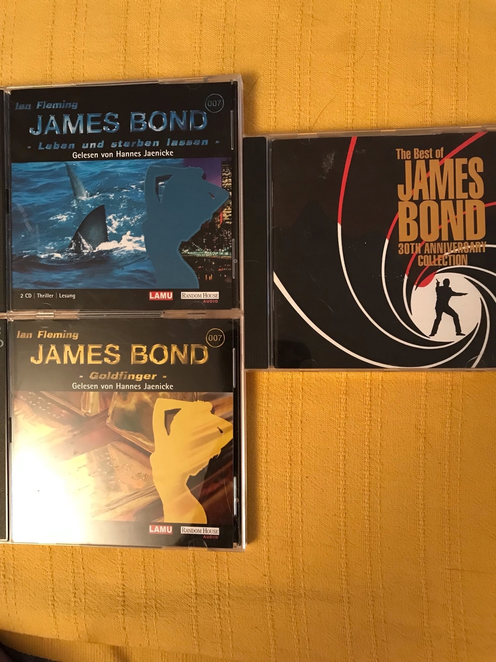 James Bond CD bzw Hörbücher 