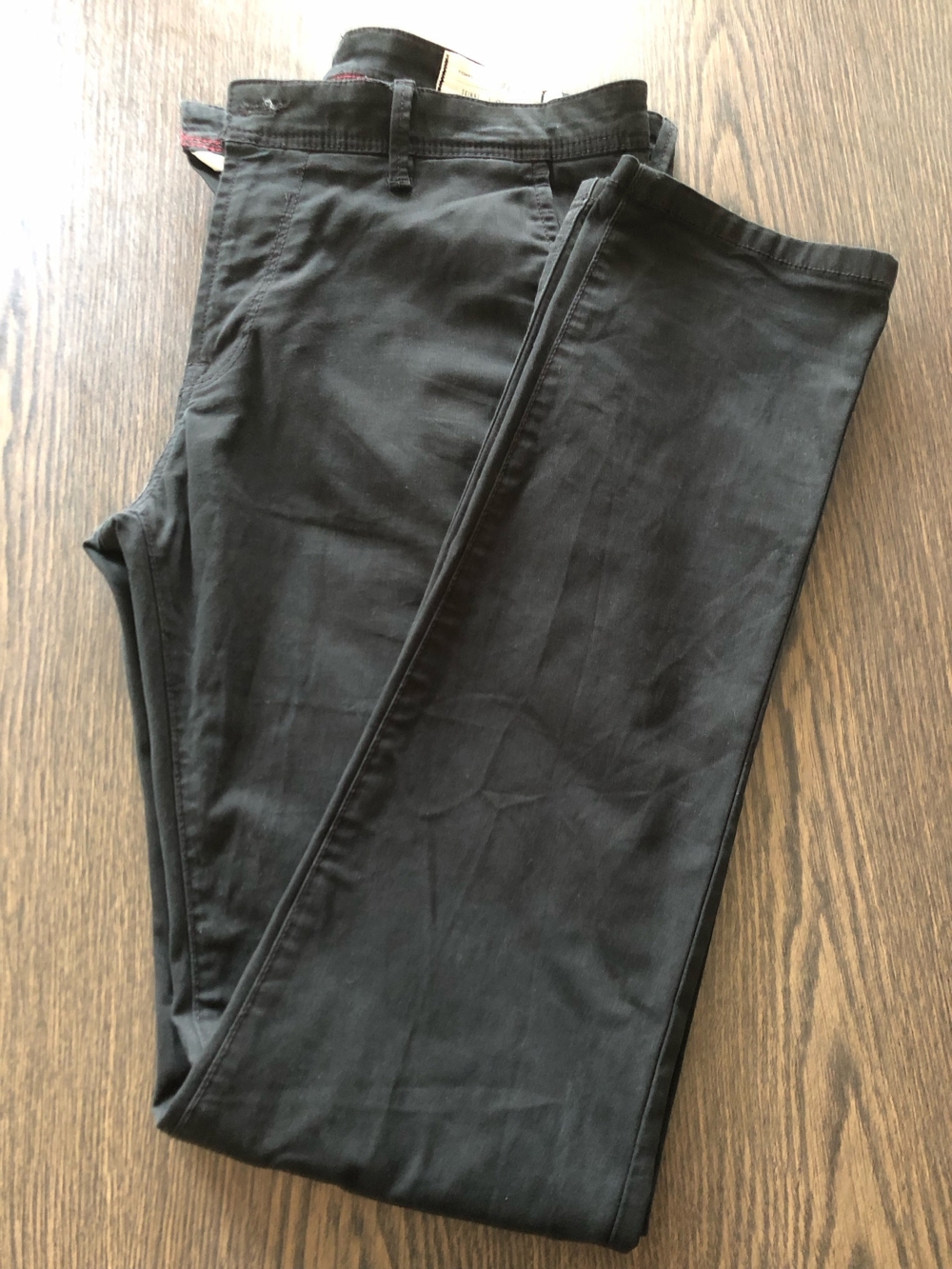 Tom Tailor Chino Hose W33, L34, schwarz