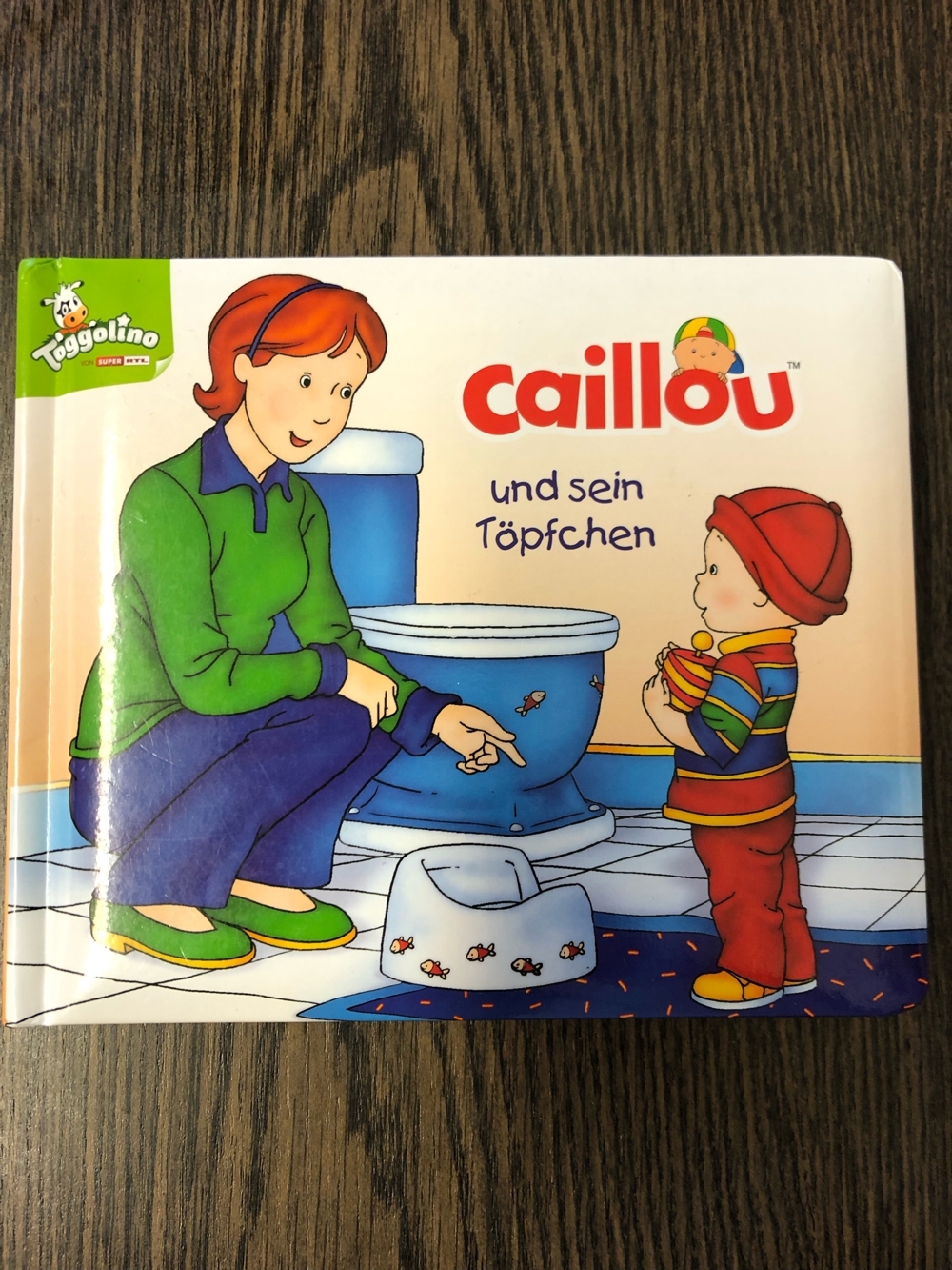Pappbuch: Caillou und sein Töpfchen