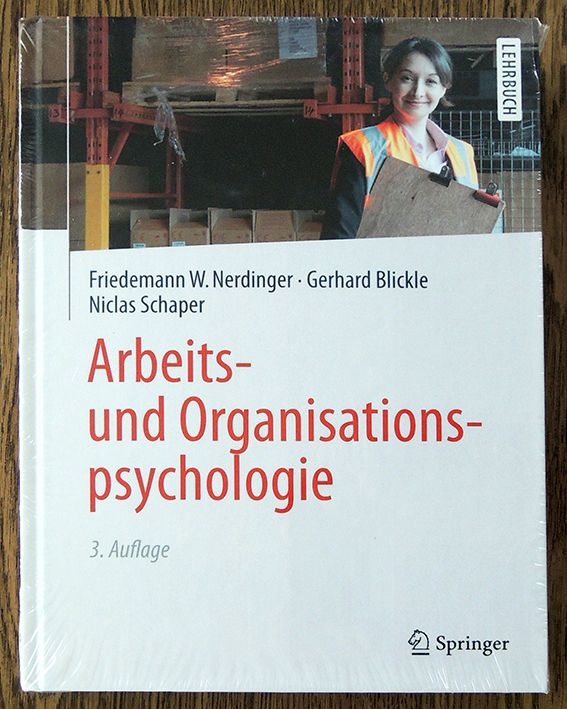 Arbeits- und Organisationspsychologie v. Friedemann W. Nerdinger (Management)
