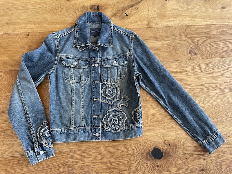 "Rosen"Jeansjacke