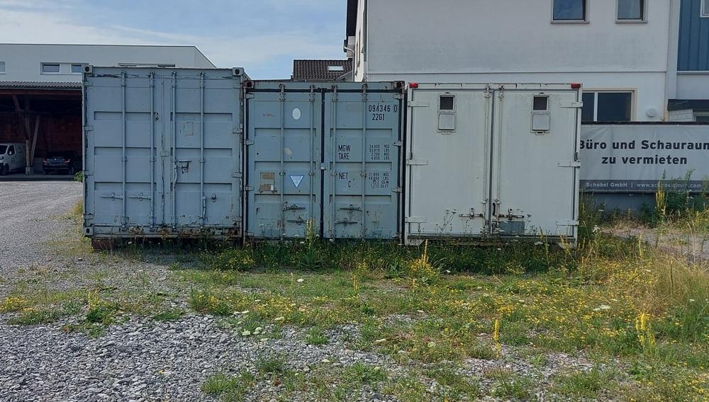 Vermiete Container für Lagerzwecke