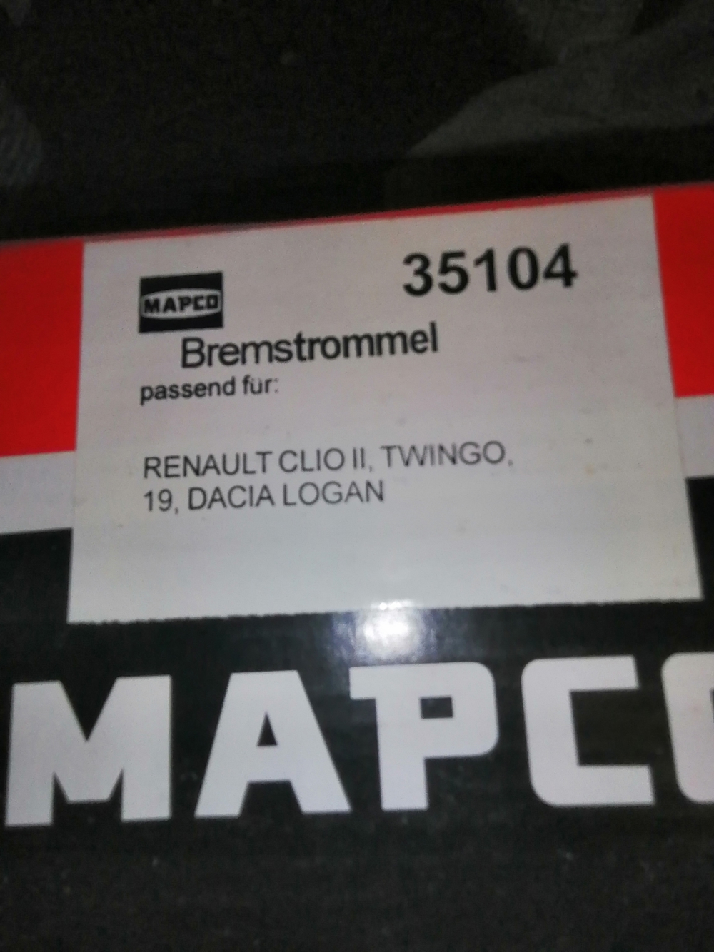 Renault-clio Trommelbremsen 2st.