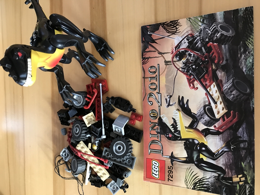 Lego 7295 - Dino Geländebuggy, gebraucht